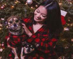 Kara has adopted two dogs in her home Kara has adopted two dogs in her home.